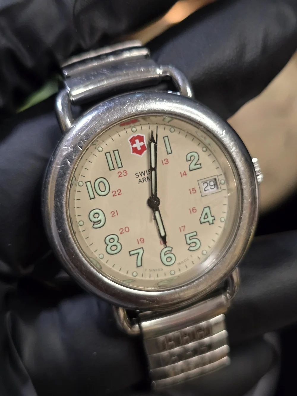 Victorinox Swiss Army Calvary  Watch with Cream Dial (37mm)